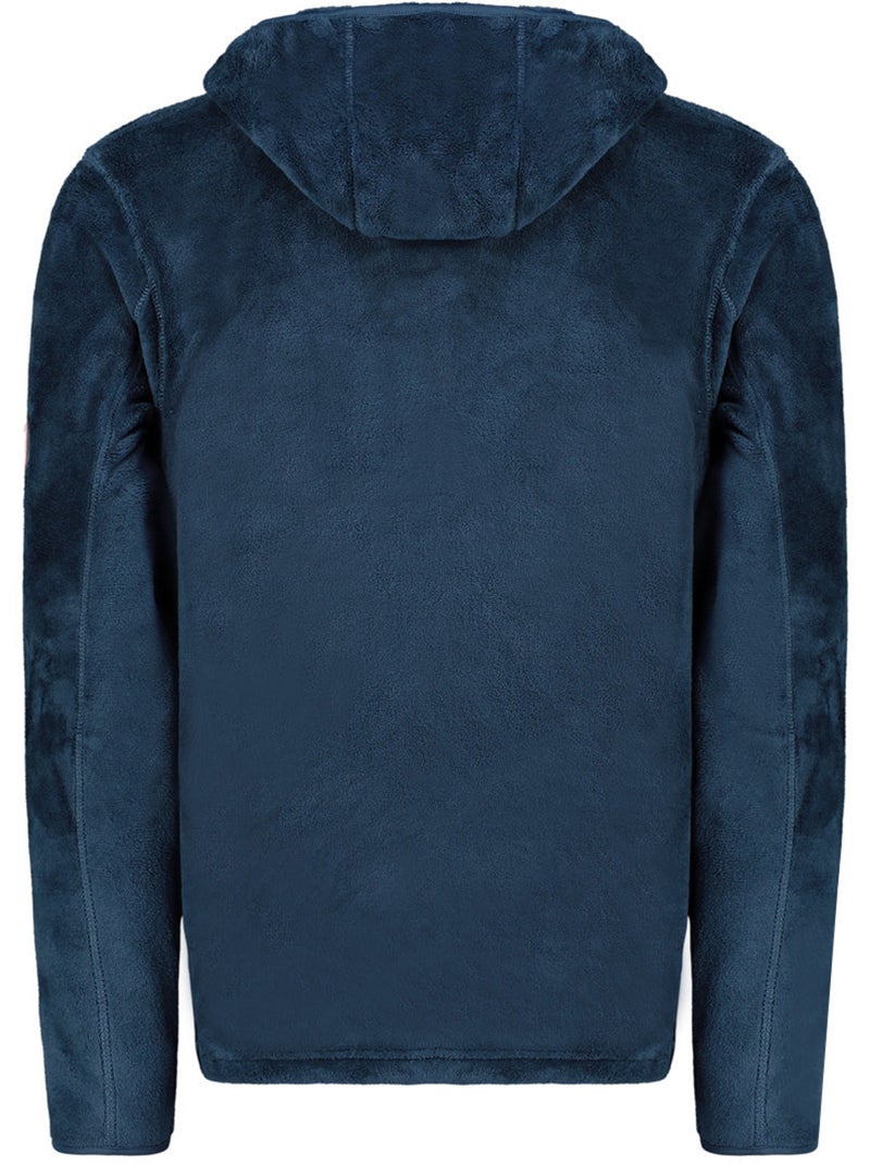 Veste polaire épaisse à capuche uploadeak – canadian peak Bleu marine - Kiabi