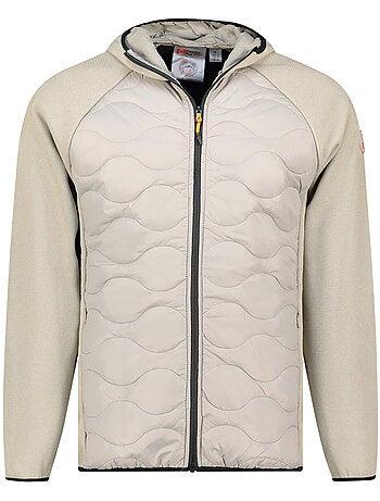 Veste polaire épaisse bi-matière à capuche tenessoeak – canadian peak