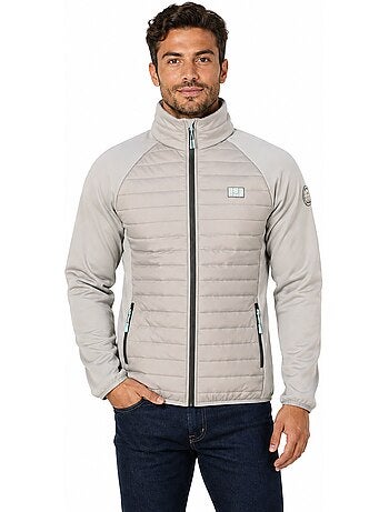 Veste polaire épaisse bi-matière touroeak – canadian peak