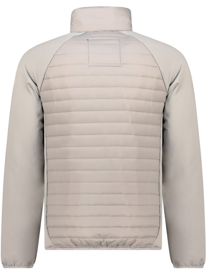 Veste polaire épaisse bi-matière touroeak – canadian peak Gris clair - Kiabi