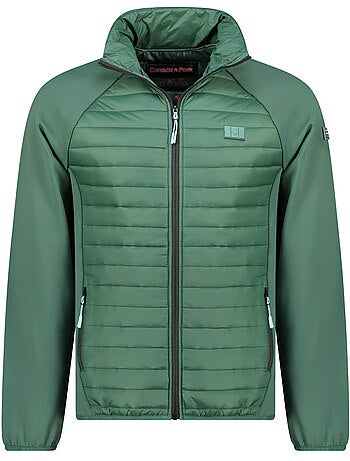 Veste polaire épaisse bi-matière touroeak – canadian peak
