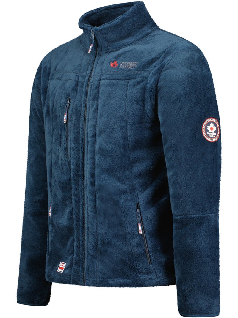 Veste polaire épaisse uploadeak – canadian peak Bleu marine - Kiabi