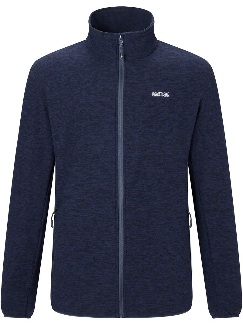 Veste polaire extensible et isolante motif/style chiné harrow - regatta Bleu marine - Kiabi
