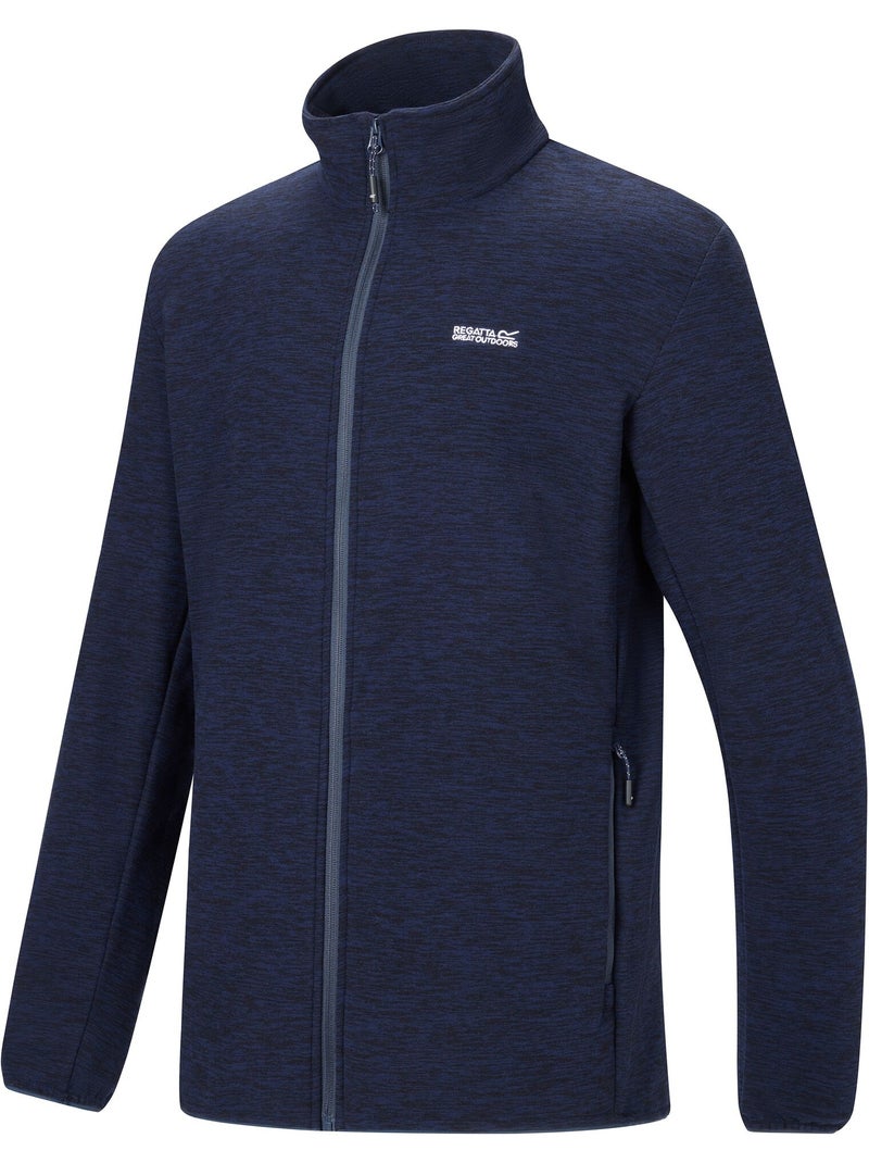 Veste polaire extensible et isolante motif/style chiné harrow - regatta Bleu marine - Kiabi