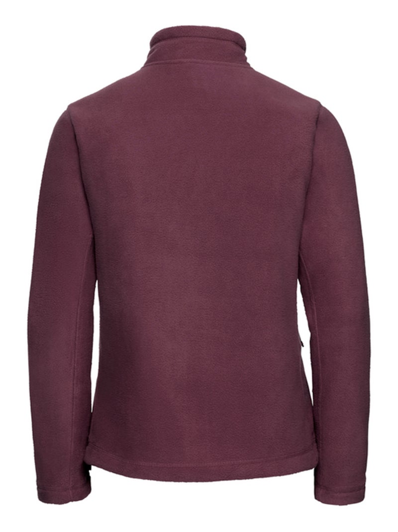 Veste polaire extérieur - russell Bordeaux - Kiabi
