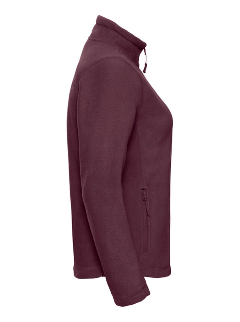 Veste polaire extérieur - russell Bordeaux - Kiabi