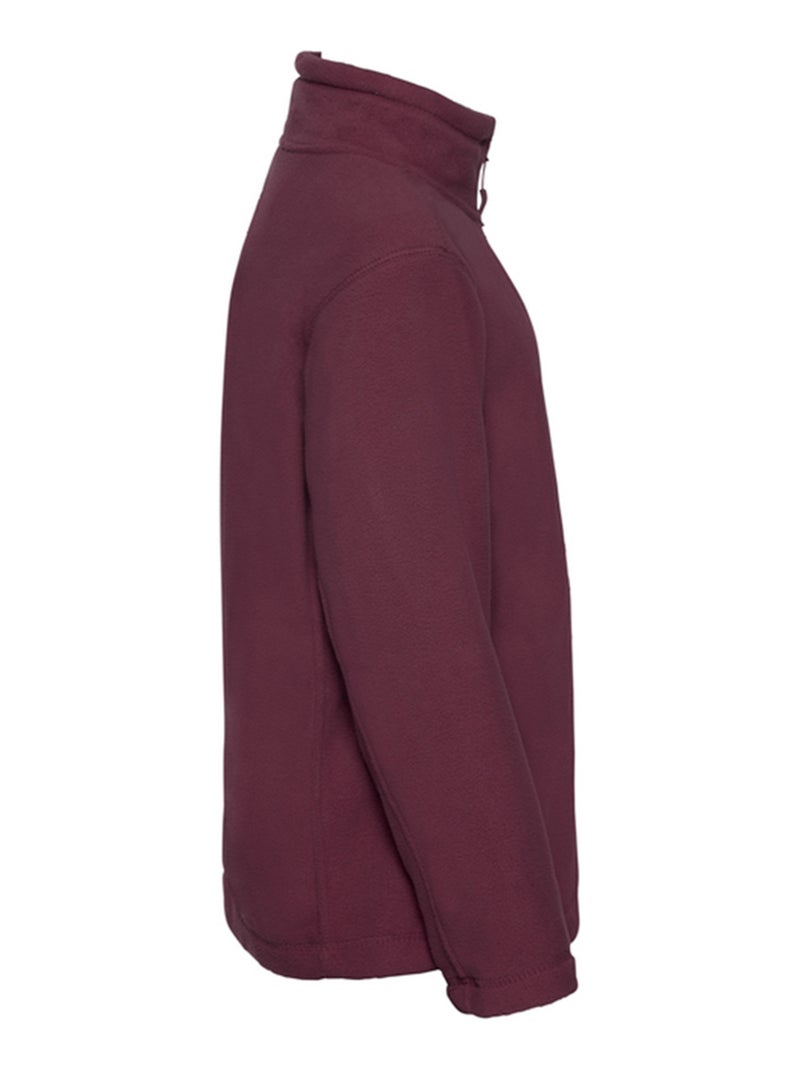 Veste polaire extérieur - russell Bordeaux - Kiabi