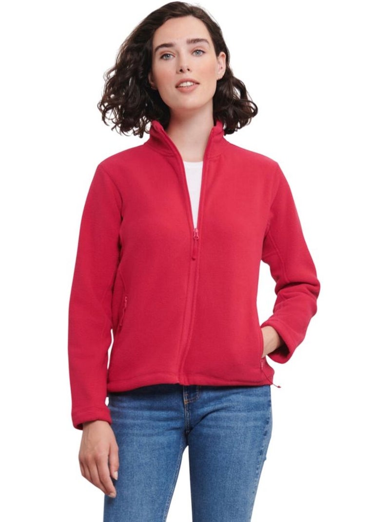 Veste polaire extérieur - russell Rouge tomate - Kiabi