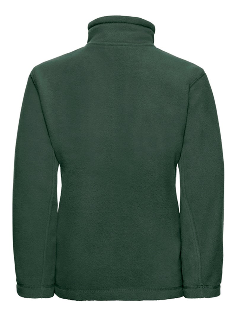 Veste polaire extérieur - russell Vert bouteille - Kiabi