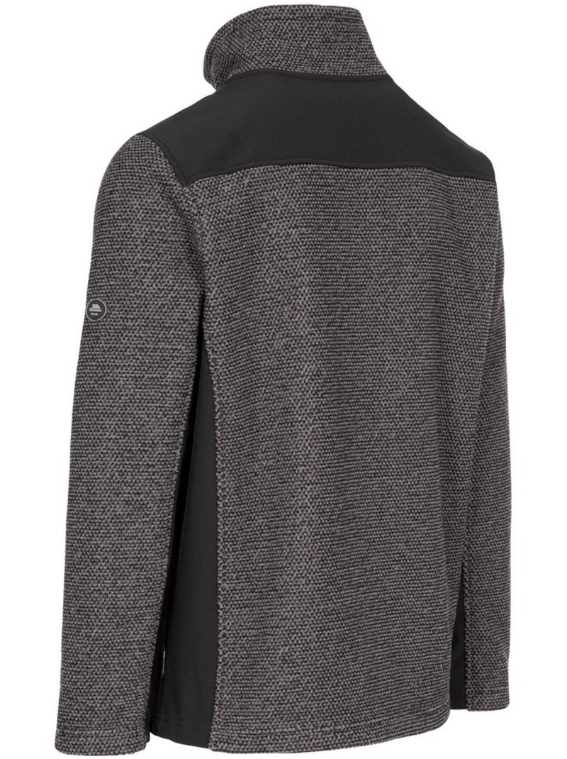 Veste polaire farantino - trespass Gris foncé - Kiabi