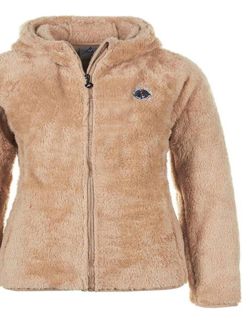 Veste polaire fille FALANZO - PEAK MOUNTAIN Beige - Kiabi