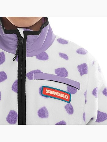 Veste polaire fille sports d'hiver enfants popsicle-g