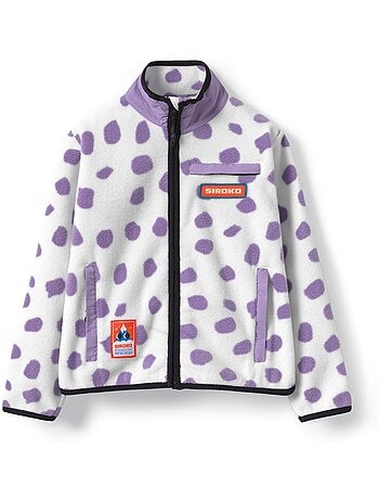 Veste polaire fille sports d'hiver enfants popsicle-g