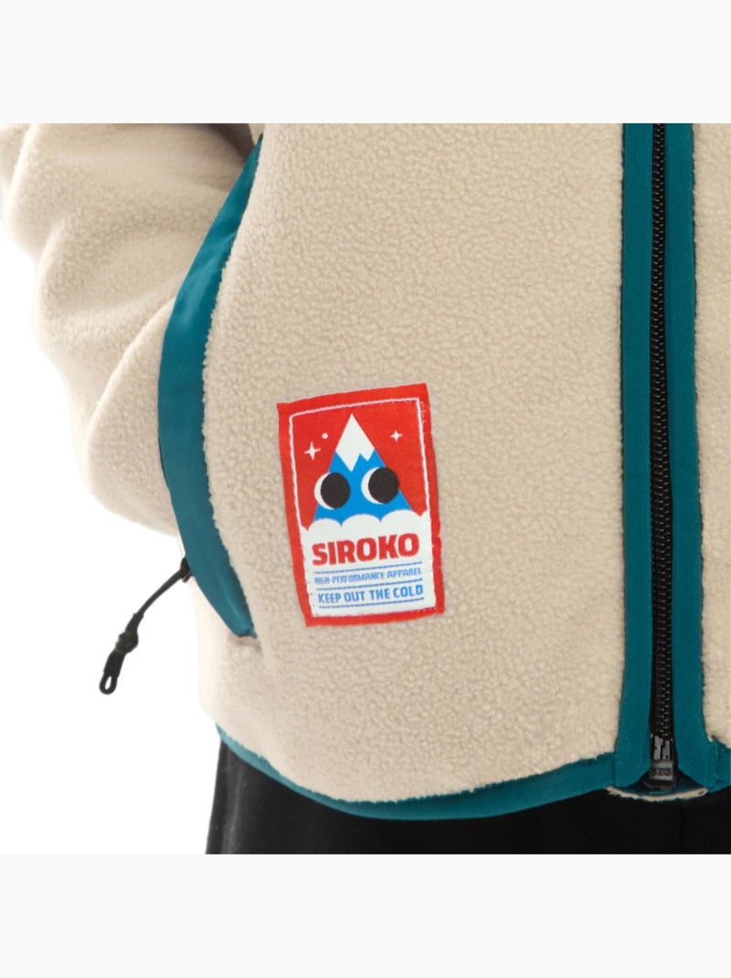 Veste polaire fille sports d'hiver enfants spy-g Beige - Kiabi