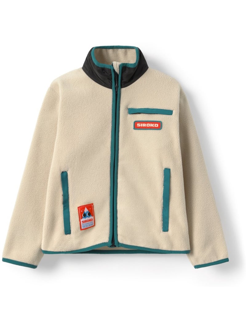 Veste polaire fille sports d'hiver enfants spy-g Beige - Kiabi
