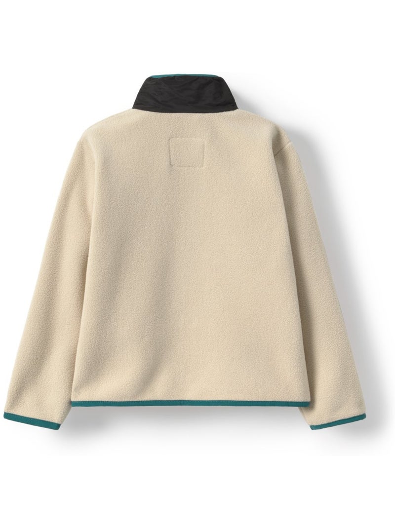 Veste polaire fille sports d'hiver enfants spy-g Beige - Kiabi
