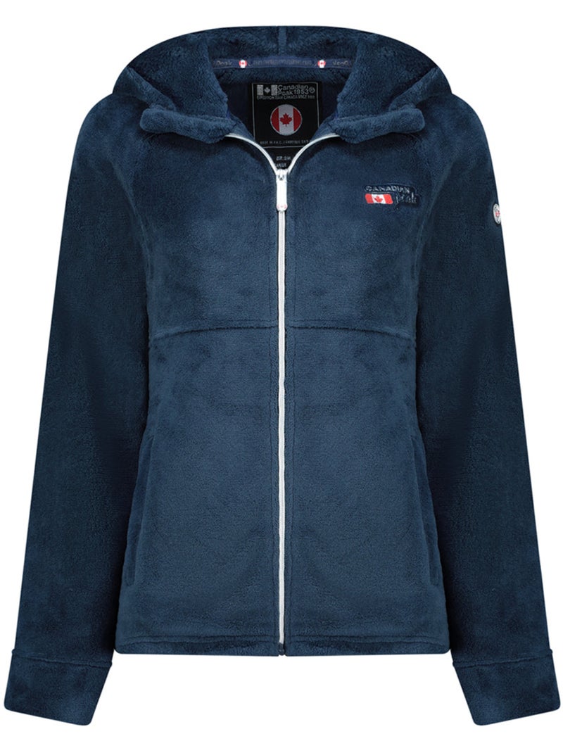 Veste polaire fine à capuche ulotteak – canadian peak Bleu marine - Kiabi