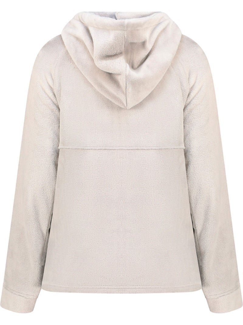 Veste polaire fine à capuche ulotteak – canadian peak Gris clair - Kiabi
