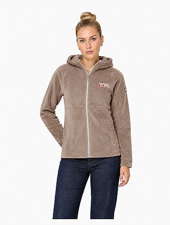 Veste polaire fine à capuche ulotteak – canadian peak
