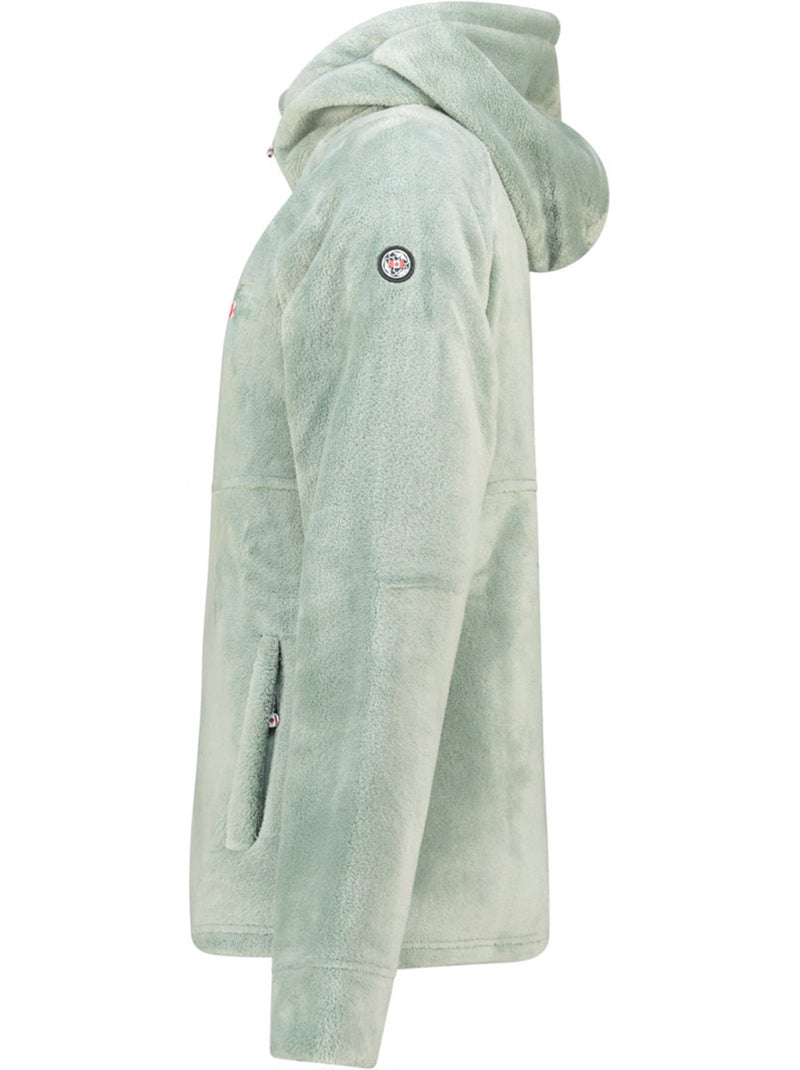 Veste polaire fine à capuche ulotteak – canadian peak Vert pastel - Kiabi