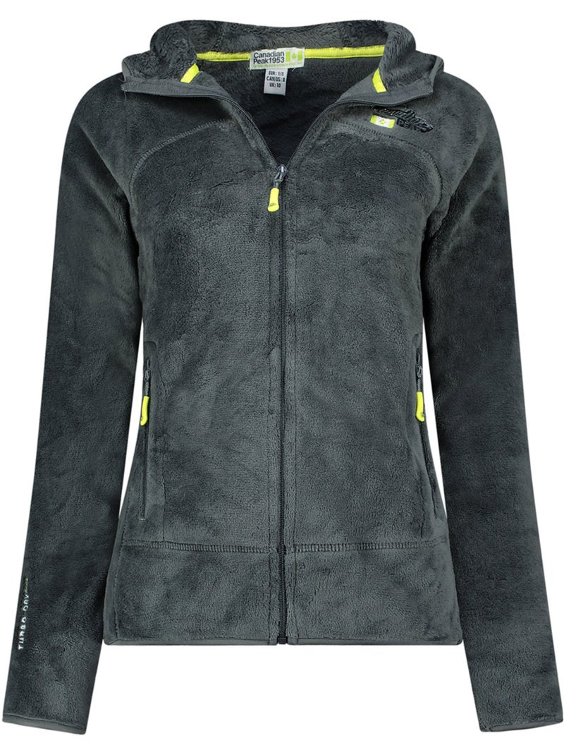Veste polaire fine à capuche upaloodeak – canadian peak Gris foncé - Kiabi