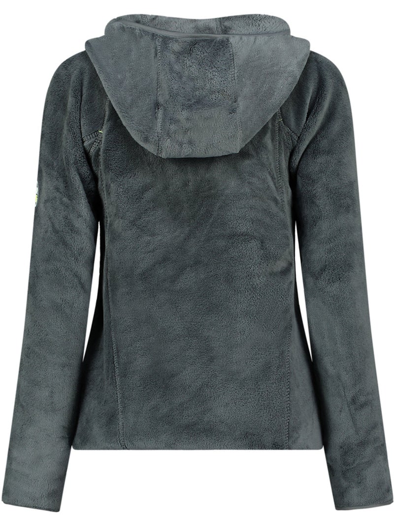 Veste polaire fine à capuche upaloodeak – canadian peak Gris foncé - Kiabi