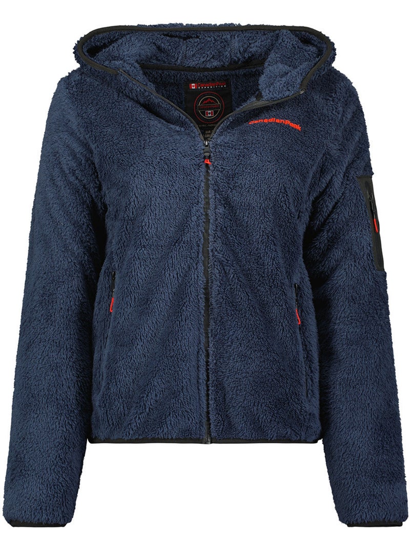 Veste polaire fine col montant ulebeak – canadian peak Bleu marine - Kiabi