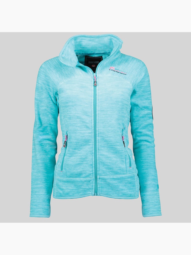 Veste polaire fine tyrellana lady – geographical norway Bleu ciel - Kiabi