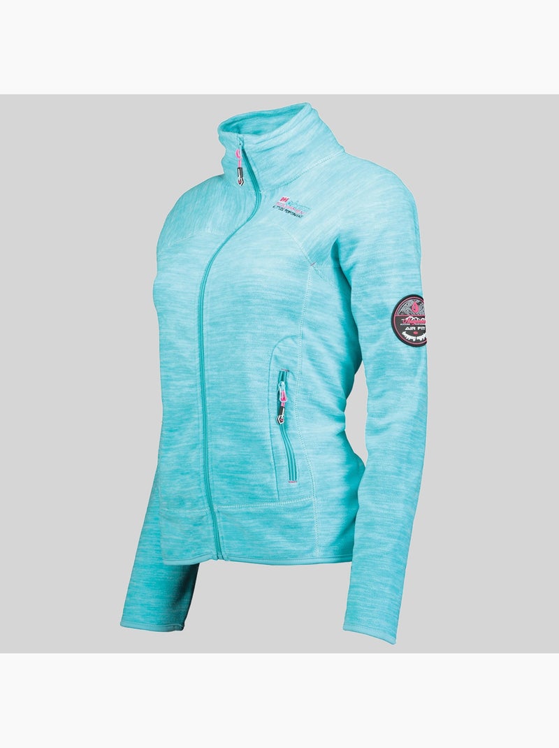 Veste polaire fine tyrellana lady – geographical norway Bleu ciel - Kiabi