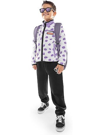 Veste polaire garçon sports d'hiver enfants popsicle