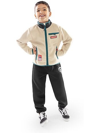 Veste polaire garçon sports d'hiver enfants spy