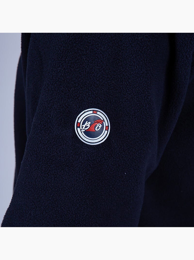 Veste polaire Homme ou Femme 'Breizh Océan', Entièrement Zippée Bleu marine - Kiabi