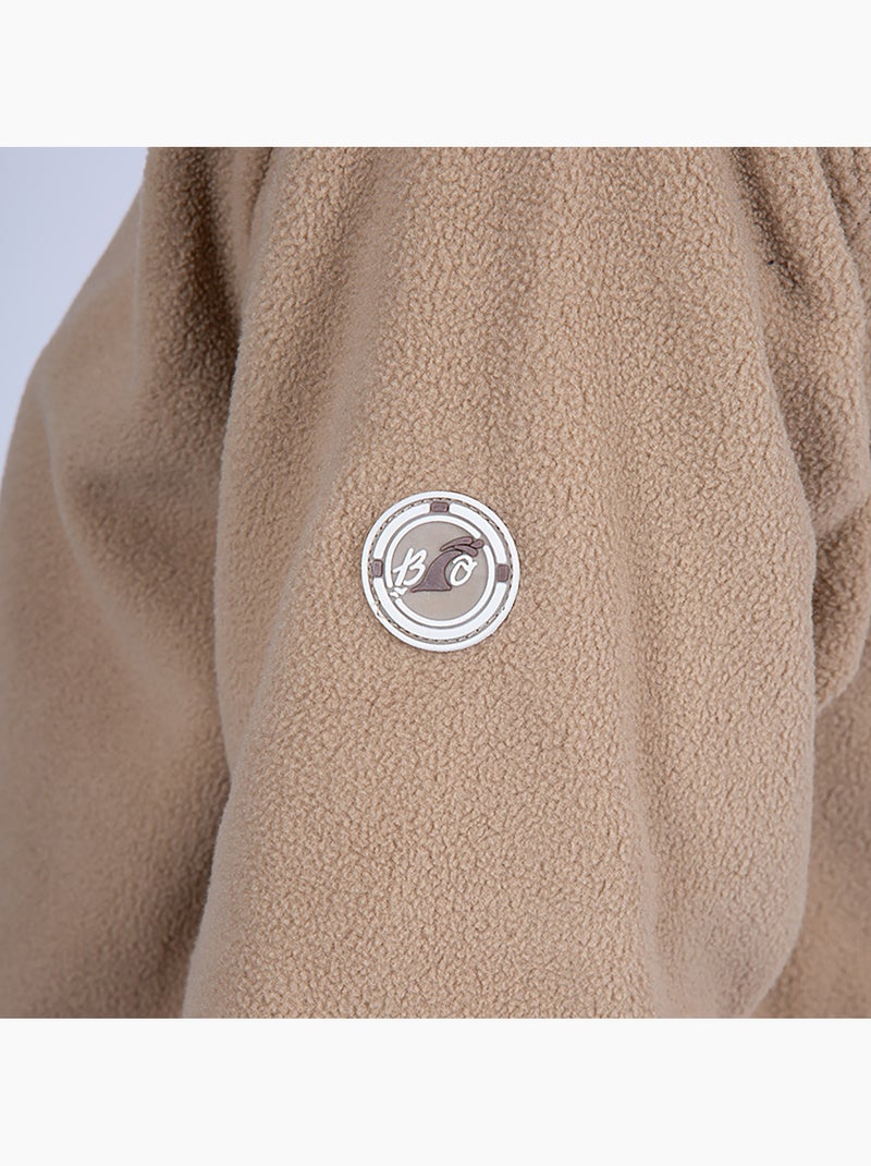 Veste polaire Homme ou Femme 'Breizh Océan', Entièrement Zippée Sable - Kiabi