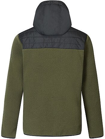 Veste polaire hybride à capuche motif/style bicolore frankie - regatta