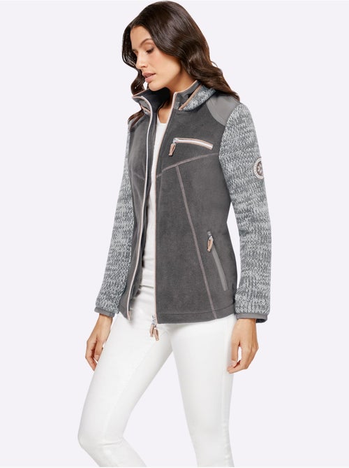 Veste Polaire Incontournable Pour La Mi-saison - Taille Standard - Witt - Kiabi Veste Polaire Incontournable Pour La Mi-saison - Taille Standard - Witt - Kiabi