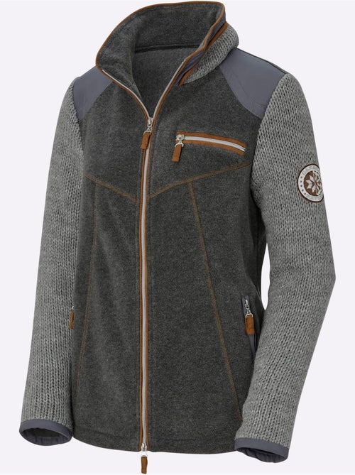 Veste Polaire Incontournable Pour La Mi-saison - Taille Standard - Witt - Kiabi Veste Polaire Incontournable Pour La Mi-saison - Taille Standard - Witt - Kiabi