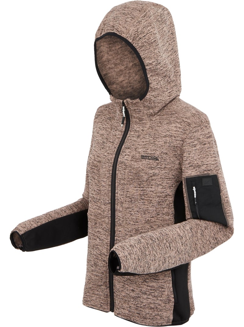 Veste polaire kemilia - regatta Gris taupe - Kiabi