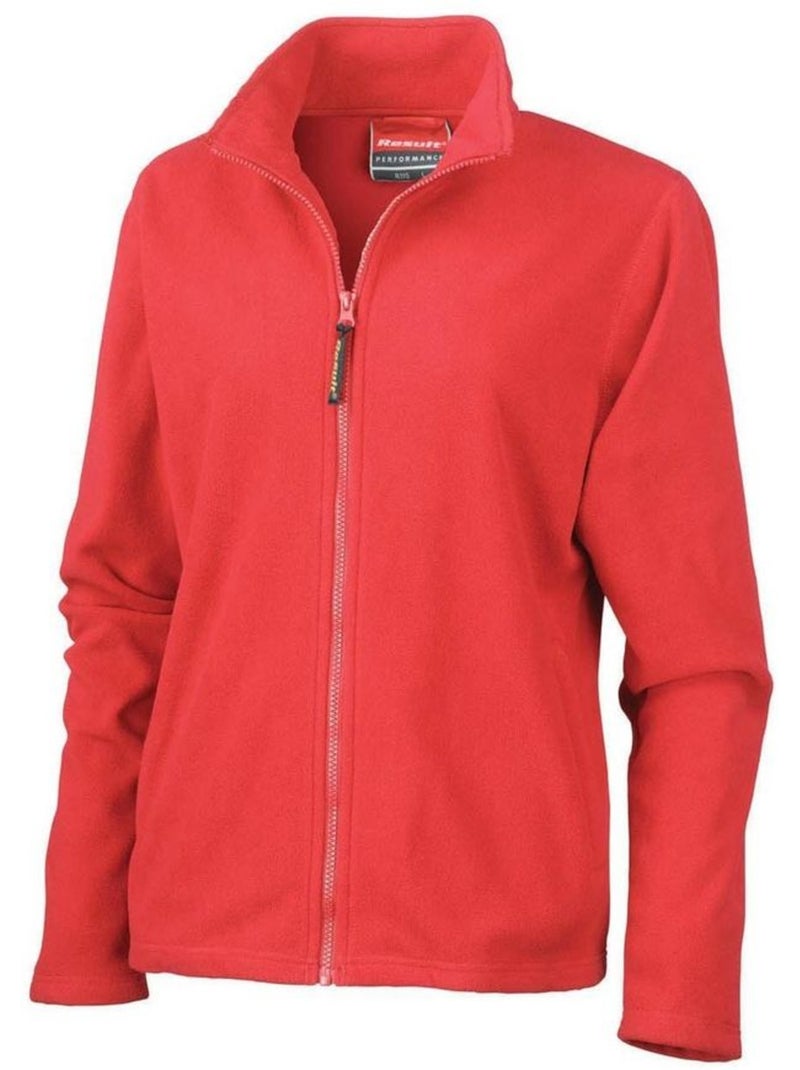 Veste polaire la femme - result Rouge - Kiabi