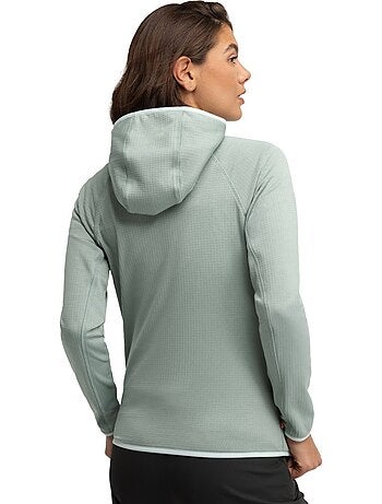 Veste polaire légère à capuche randonnée femme randonnée femme ember