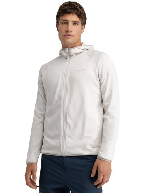 Veste polaire légère à capuche randonnée homme randonnée homme stride stone - Kiabi Veste polaire légère à capuche randonnée homme randonnée homme stride stone - Kiabi