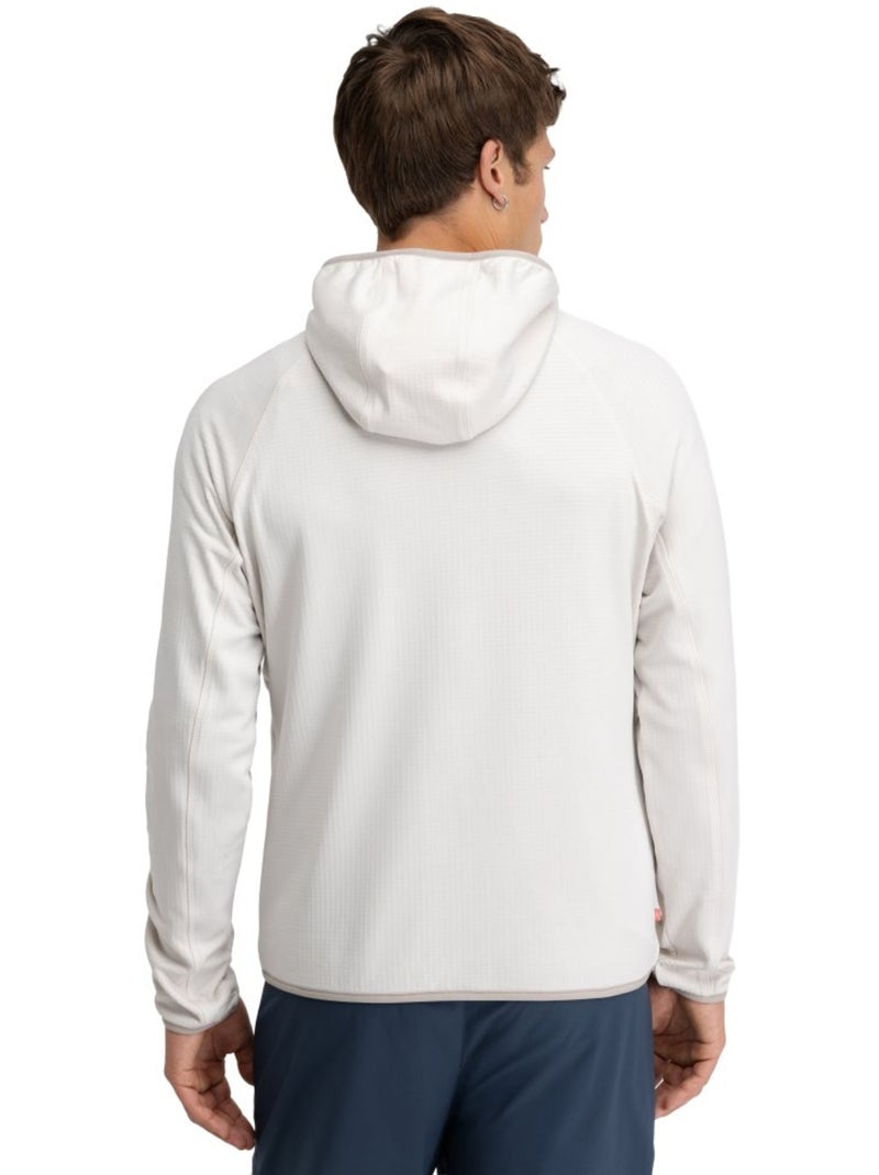Veste polaire légère à capuche randonnée homme randonnée homme stride stone Beige - Kiabi
