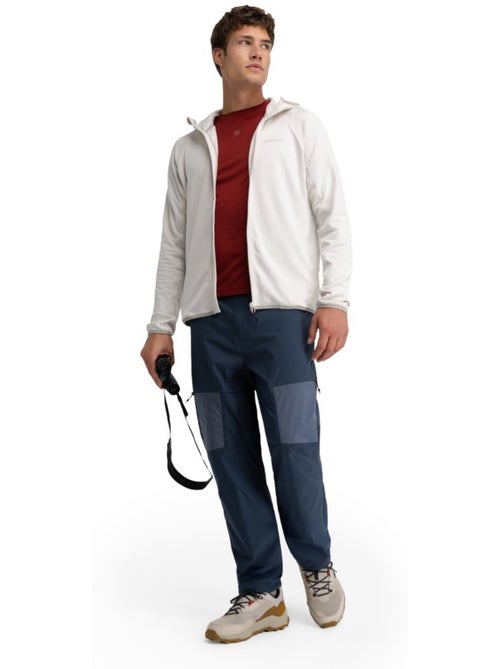 Veste polaire légère à capuche randonnée homme randonnée homme stride stone - Kiabi Veste polaire légère à capuche randonnée homme randonnée homme stride stone - Kiabi