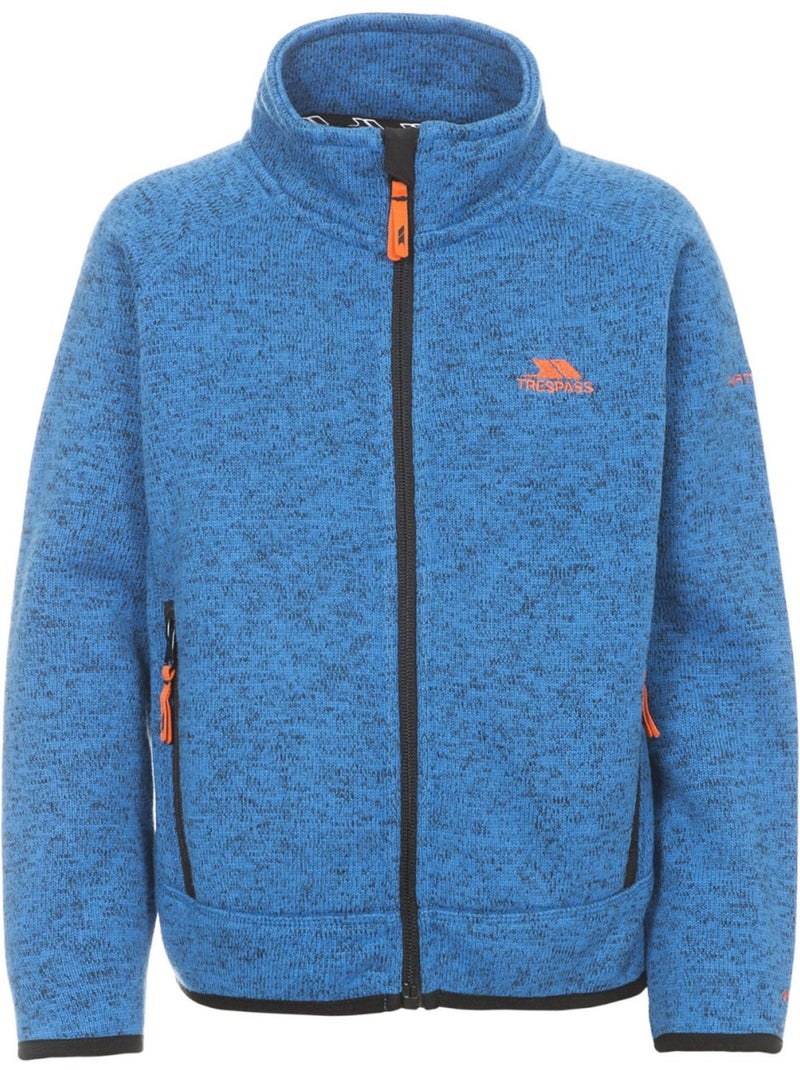 Veste polaire mario s - trespass Bleu - Kiabi