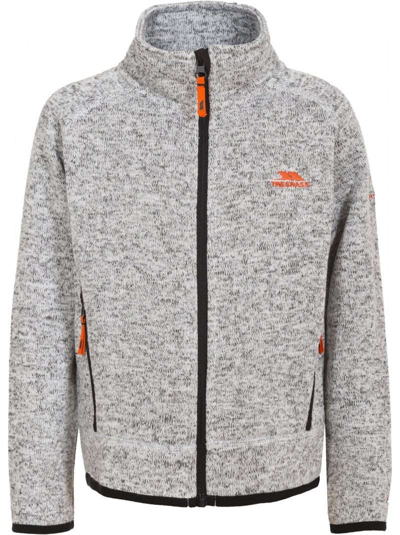 Veste polaire mario s - trespass Gris - Kiabi