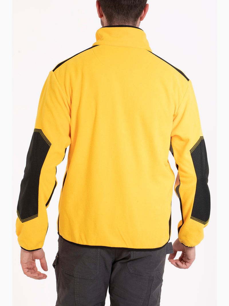 Veste polaire micro-aérée WAFT 'Rica Lewis' Jaune - Kiabi