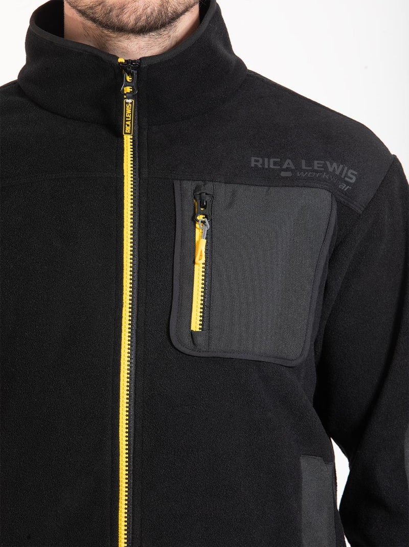 Veste polaire micro-aérée WAFT 'Rica Lewis' Noir - Kiabi