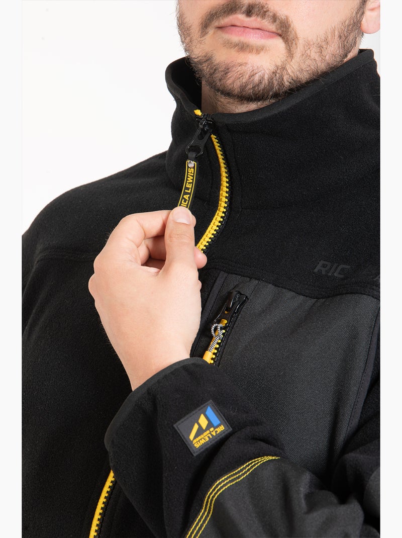 Veste polaire micro-aérée WAFT 'Rica Lewis' Noir - Kiabi