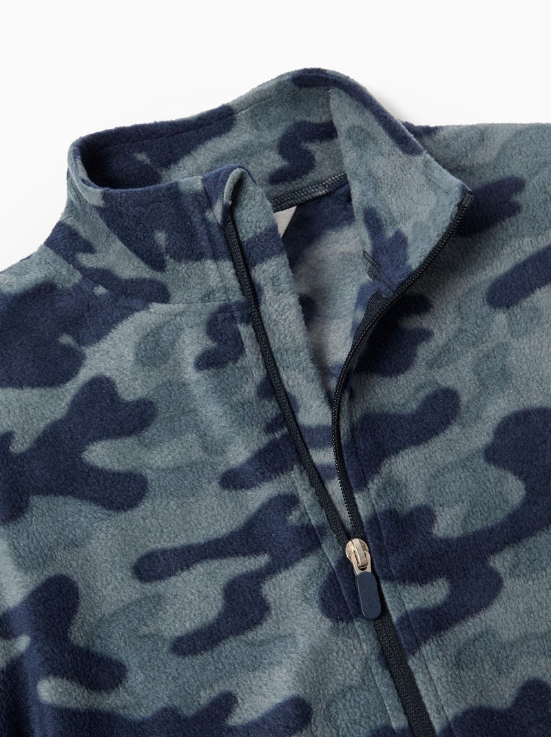 Veste polaire, MO Fashion Bleu - Kiabi
