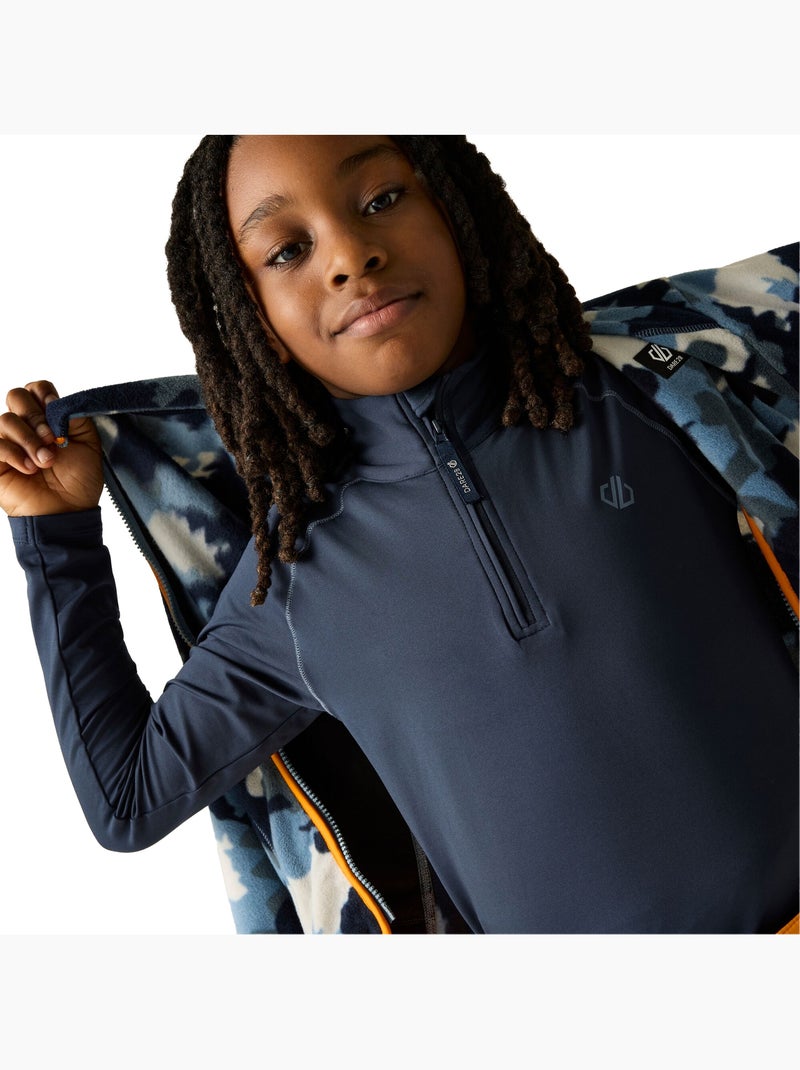 Veste polaire motif/style camouflage wing it - dare 2b Bleu turquoise - Kiabi