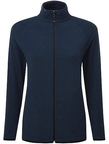 Veste polaire motif/style zippé - signature